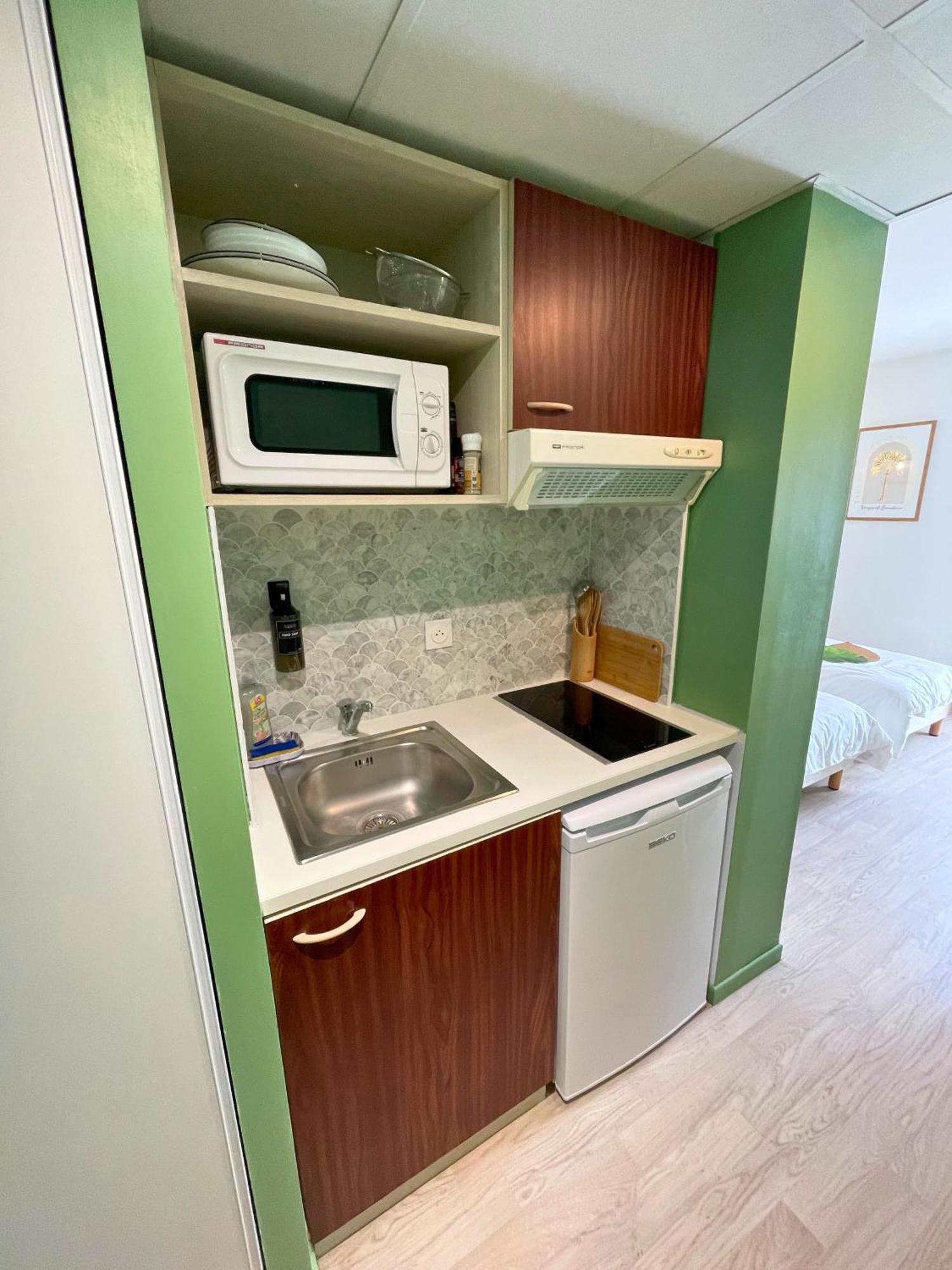 Ferienwohnung Boudoir - Clim-Wifi-Twin-Gare Lourdes Exterior foto